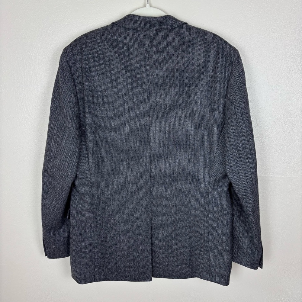 Lauren Ralph Lauren 2 Button 100% Wool Blazer Multicolored Men’s Size 42R - Picture 4 of 7